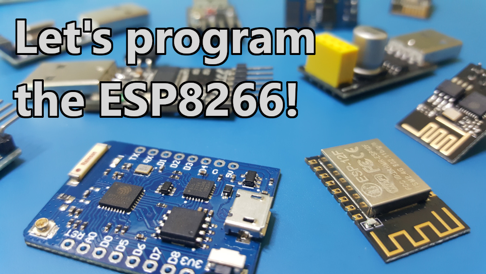 hot to program the esp8266